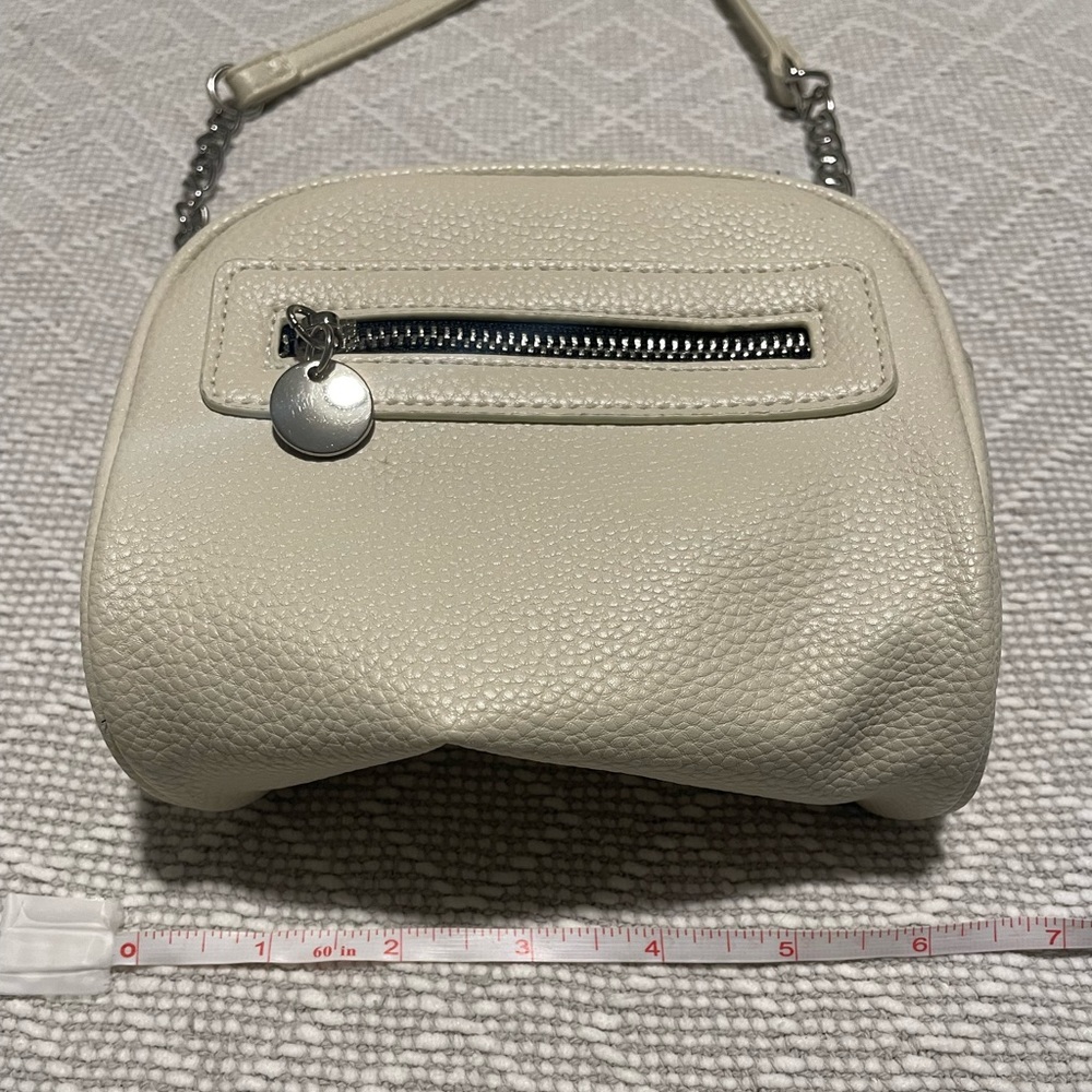 Small Crossbody Purse, Ivory - Picture 11 of 13